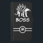 Capa Carteira Para Samsung Galaxy S5 Ghost White Stegossauro Espetou Dinossauro<br><div class="desc">Um dos meus dinossauros favoritos quando criança era o estegossauro. O nome é um pouco duro para se soletrar que vocês podem ouvir chamar de dino espinhado ou espinhado.</div>