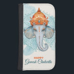 Capa Carteira Para Samsung Galaxy S4 Happy Ganesh Chaturthi<br><div class="desc">Happy Ganesh Chaturthi</div>