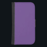 Capa Carteira Para Samsung Galaxy S4 Hex #714997, Dark Lavender Wallet Case<br><div class="desc">Wallet Case</div>