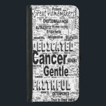 Capa Carteira Para Samsung Galaxy S5 Inspiração de Nuvem do Word Zodiac do cancer<br><div class="desc">Mantenha seu essencial seguro e sua energia do zodíaco perto com este Cancer da Capa de telefone da Wallet da Nuvem Zodiac do Word Galaxy. Projetado para o signo da água profundamente emocional e nutriente, ele apresenta uma nuvem de palavras corajosas de traços como Leal, Empática, Protetora e Compaixão —...</div>