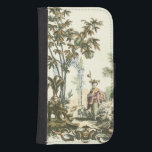 Capa Carteira Para Samsung Galaxy S4 Jardim Asiático com Mulher e Animais<br><div class="desc">Um belo jardim asiático cheio de vários animais e monitorado por uma mulher vigilante. A cena conjuga pensamentos do Jardim do Éden,  completo com um cobra escorregando no primeiro plano. Um presente perfeito para a pessoa que viaja bem na sua vida!</div>