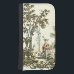 Capa Carteira Para Samsung Galaxy S4 Jardim Asiático com Mulher e Animais<br><div class="desc">Um belo jardim asiático cheio de vários animais e monitorado por uma mulher vigilante. A cena conjuga pensamentos do Jardim do Éden,  completo com um cobra escorregando no primeiro plano. Um presente perfeito para a pessoa que viaja bem na sua vida!</div>