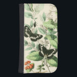 Capa Carteira Para Samsung Galaxy S4 Jardim de Borboletas e Flores<br><div class="desc">Uma linda cena de jardim com borboletas e flores. Em sua apresentação,  esta é uma impressão excelente para colocar em sua casa. Solicite esta criação do Vision Studio hoje mesmo!</div>