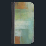 Capa Carteira Para Samsung Galaxy S4 Lago Azul Essência II<br><div class="desc">decoração de casa</div>