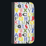 Capa Carteira Para Samsung Galaxy S4 Letras de cor brilhante por Megan Meagher<br><div class="desc">Tentando ensinar aos seus filhos o abc deles? Conhece uma escola que poderia usar um pouco de arte educacional em suas salas de aula? Compre esta impressão de letras coloridas por Megan Meagher!</div>