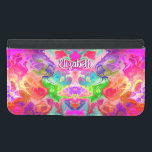Capa Carteira Para Samsung Galaxy S5 Linda pintura de acrílico feminino<br><div class="desc">Mala de carteira colorida,  vibrante,  rosa,  vermelha,  púrpura dominante,  laranja,  amarela,  verde,  abstrato azul,  padrão moderno de tinta fluida para mulheres com nome ou texto facilmente editável.

Recomendado para ela em qualquer ocasião,  como aniversário,  Natal,  graduação,  Dia de as mães etc.</div>