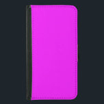 Capa Carteira Para Samsung Galaxy S5 Magenta brilhante<br><div class="desc">O design apresenta uma cor magenta brilhante. Personalize esta capa de telefone ou compra como está. Faz um excelente de aniversário ou um presente de feriado! Para solicitações ou perguntas especiais,  entre em contato com o designer em wafadahdalcreates@gmail.com. © Wafa Y. Dahdal - Todos os direitos reservados.</div>