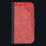 Capa Carteira Para Samsung Galaxy S4 Mapa gráfico de São Francisco<br><div class="desc">Home Décor</div>
