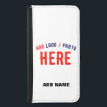 CAPA CARTEIRA PARA SAMSUNG GALAXY S5 MARCA VERIFICADA BRANCA PERSONALIZÁVEL MODERNA<br><div class="desc">ESTE É UM DESIGN PARA TODOS.VOCÊ PODE MUDAR,  REDIMENSIONAR OU ADICIONAR LOGOTIPO,  FOTO,  TEXTO E CORES COMO VOCÊ GOSTA.OBRIGADO.</div>