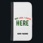 CAPA CARTEIRA PARA SAMSUNG GALAXY S4 MARCA VERIFICADA BRANCA PERSONALIZÁVEL MODERNA<br><div class="desc">ESTE É UM DESIGN PARA TODOS.VOCÊ PODE MUDAR,  REDIMENSIONAR OU ADICIONAR LOGOTIPO,  FOTO,  TEXTO E CORES COMO VOCÊ GOSTA.OBRIGADO.</div>