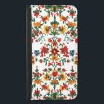 Capa Carteira Para Samsung Galaxy S5 marroquina cerâmica<br><div class="desc">mórcico cerâmico Samsung Galaxy S5 Wallet Case</div>