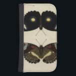 Capa Carteira Para Samsung Galaxy S4 Medley da Borboleta Colorida no Fundo de Creme<br><div class="desc">Uma medalha de borboleta muito colorida colocada sobre um fundo creme. Cada inseto é desenhado com um detalhe refinado,  capturando a beleza e a essência de cada criatura única. Um presente excelente para o amante da borboleta na sua vida!</div>