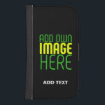CAPA CARTEIRA PARA SAMSUNG GALAXY S4 MODELO DE TEXTO DE IMAGEM NEGRA SIMPLES EDITÁVEL M<br><div class="desc">ESTE É UM DESIGN ADEQUADO PARA OS CLIENTES.VOCÊ PODE MUDAR,  REDIMENSIONAR OU ADICIONAR LOGOTIPO,  FOTO,  TEXTO E CORES COMO VOCÊ QUER.OBRIGADO.</div>