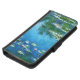 Capa Carteira Para Samsung Galaxy Monet-Água-Lírios de Claude (Base)