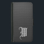 Capa Carteira Para Samsung Galaxy S5 Monogramas "W" Samsung Galaxy Wallet Case<br><div class="desc">Um presente legal para qualquer um,  incluindo você! Use a fonte Contorno da Carta Negra para combiná-la e personalizá-la ou personalizá-la para torná-la sua própria fonte! Veja na loja mais doces!</div>