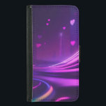 Capa Carteira Para Samsung Galaxy S5 Neon Love Stream<br><div class="desc">Embora claramente se incline em temas de amor e conexão,  sua natureza abstrato permite uma interpretação pessoal. Pode ser visto como o batimento cardíaco de uma comunidade florescente,  os desejos silenciosos de seus habitantes,  ou simplesmente uma bela representação visual da energia emocional.</div>