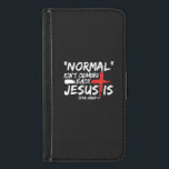 Capa Carteira Para Samsung Galaxy S5 Normal não está voltando, mas Jesus é a Revelação.<br><div class="desc">Normal não está voltando,  mas Jesus é a Revelação 14...  - Presente de Costume. Rezem a Deus,  leiam a vossa bíblia,  vão à igreja,  ajudam-se uns aos outros,  e têm fé em Jesus Cristo durante estes tempos de duro.</div>