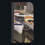Capa Carteira Para Samsung Galaxy S4 O nevoeiro rodeia quatro barcos aterrados.<br><div class="desc">Nevoeiro rodeia quatro barcos atracados � Richard Duval / DanitaDelimont.com</div>