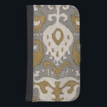 Capa Carteira Para Samsung Galaxy S4 Ochre Ikat II<br><div class="desc">Padrões</div>