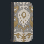 Capa Carteira Para Samsung Galaxy S4 Ochre Ikat II<br><div class="desc">Padrões</div>
