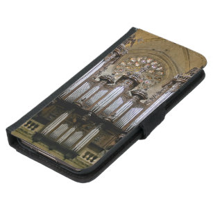 Capa Carteira Para Samsung Galaxy S5 Órgão da Catedral de Auch