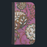 Capa Carteira Para Samsung Galaxy S4 Ornamento radiante I<br><div class="desc">Floral</div>