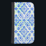 Capa Carteira Para Samsung Galaxy S4 Padrão antigo da China azul e branca<br><div class="desc">Padrão antigo da China azul e branca Este padrão antigo em azul e branco é como os designs sobre china antiga e fornalhas. Clássico,  legal e na moda - este design é adequado para qualquer produto e qualquer ocasião. Projetado por Designs de Lark</div>