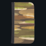 Capa Carteira Para Samsung Galaxy S4 Paisagem do Tom abstrato<br><div class="desc">Esta paisagem abstrato foi criada por Megan Meagher. Os tons de terra da peça dão-lhe uma sensação rústica. Compre o seu hoje!</div>
