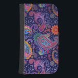 Capa Carteira Para Samsung Galaxy S4 Paisley Purple rosa<br><div class="desc">Paisley Purple Pink</div>