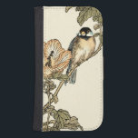 Capa Carteira Para Samsung Galaxy S4 Pássaro Oriental Empoleirado no Branch<br><div class="desc">Esta impressão de arte exibe uma imagem nítida e vívida de uma ave oriental empoleirada em um galho. Abaixo está uma flor de laranja com alto grau de precisão de cor. Esta impressão de arte contemporânea de uma arte tradicional de inspiração oriental irá adicionar caráter a qualquer parede na sua...</div>
