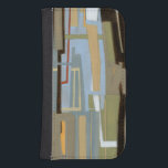 Capa Carteira Para Samsung Galaxy S4 Pintura de expressão livre moderna por Norman Wyat<br><div class="desc">Uma pintura de liberdade de expressão moderna de Norman Wyatt Jr,  apresenta linhas de encravamento que formam ligações estreitas de cor. Perfeito como compra pessoal ou como presente para alguém que desfruta de pinturas de expressão livre.</div>