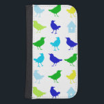 Capa Carteira Para Samsung Galaxy S4 Pintura de pássaros coloridos por Chariklia Zarris<br><div class="desc">Encha acima a sala de jogos da sua criança com esta pintura de pássaros coloridos por Chariklia Zarris. Salto verde,  azul,  e amarelo fora do impressão. Você apenas está esperando estes pássaros para espalhar suas asas. Peça-o copiar antes que voem afastado!</div>