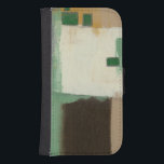 Capa Carteira Para Samsung Galaxy S4 Pintura expressionista com Traços Pesados de Pince<br><div class="desc">Fãs de Kandinsky,  Pollack ou Rothko adorarão esta pintura expressionista. Discuta seus amigos sobre o uso da cor,  ou quais emoções os fortes pinceladas devem transmitir. O que quer que faça,  compre um hoje!</div>