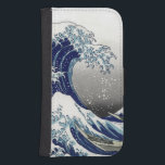 Capa Carteira Para Samsung Galaxy S4 PixDezines Vintage, Excelente Wave, Hokusai 葛 飾 北<br><div class="desc">PixDezinhe as ondas do excelente,  iphone 6 capas.  Vintage da arte japonesa. A onda Excelente de Kanagawa é uma das mais vistas do mundo. O artista Hokusai,  1832 (Período Edo). Representando okinami como ondas de excelente,  NÃO tsunami. Melhorado digitalmente por PixDezines.com™ e PixDezines™ em PixDezines.com.com</div>