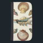 Capa Carteira Para Samsung Galaxy S4 Praia da Shell Rico<br><div class="desc">George Wolfgang Knorr é conhecido pelo delicado detalhe e precisão de suas ilustrações de conchas e estrelas. Seus desenhos foram influenciados por seu próprio interesse pela ciência,  assunto popular de sua época.</div>