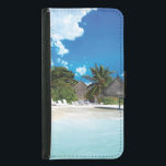 Capa Carteira Para Samsung Galaxy S5 Praia Exótica<br><div class="desc">Praia Exótica</div>