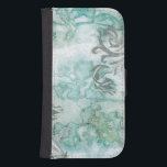 Capa Carteira Para Samsung Galaxy S4 Pulverização III não embelezada<br><div class="desc">Floral</div>