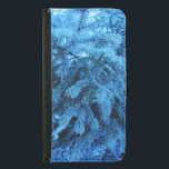 Capa Carteira Para Samsung Galaxy S5 Ramais de moléculas cobertas com cristais de neve<br><div class="desc">Galhos de moléculas cobertos com cristais de neve e gelo em agulhas de molho. Os galhos de espadilha congelados são cobertos com cristais de gelo e agulhas de gelo. Inverno em uma floresta. Dia de inverno muito frio numa floresta. Árvores na floresta nevada são cobertas com cristais de gelo. Fotografia...</div>