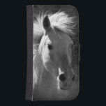 Capa Carteira Para Samsung Galaxy S4 Retrato Cavalo V<br><div class="desc">Animais</div>