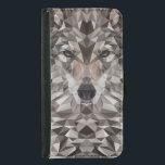 Capa Carteira Para Samsung Galaxy S5 Retrato Geométrico Lone Wolf<br><div class="desc">Carregar seu essencial com estilo sem medo. Esta maleta telefônica apresenta um design de lobo geométrico surpreendente em tons negros de cinza — força angular, moderna e radiante. Com seu olhar piercing e linhas agudas, este lobo alfa é um símbolo de lealdade, coragem e independência selvagem. Mais do que proteção...</div>