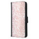 Capa Carteira Para Samsung Galaxy Rosa cor-de-rosa Efeito Lugar Bonito Design (Esquerda)