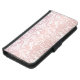 Capa Carteira Para Samsung Galaxy Rosa cor-de-rosa Efeito Lugar Bonito Design (Base)