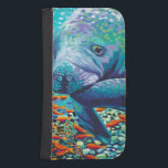 Capa Carteira Para Samsung Galaxy S4 Sea Sweetheart II<br><div class="desc">Vida marinha</div>