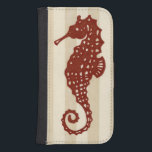 Capa Carteira Para Samsung Galaxy S4 Seacavalo Silhouette<br><div class="desc">Você já viu um cavalo marinho perto? Bem,  agora você tem esta peça de arte excelente com um cavalo de mar laranja para adicionar à sua coleção de animais marinhos. Esta arte da vida marinha que vai relaxar e acalmar seu dia. Coloque-o no seu produto Zazzle hoje.</div>