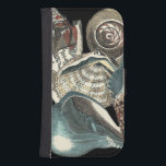 Capa Carteira Para Samsung Galaxy S4 Seashell Anthology<br><div class="desc">Este trabalho de arte do Vision Studio captura alguns dos melhores oceanos da vida marinha. Pegue este pedaço rústico de trabalho de arte destas diferentes formas e tamanhos de conchas Conch. Esta é uma peça única de trabalho de arte dessas peças de Anthologia Seashell.</div>