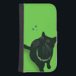 Capa Carteira Para Samsung Galaxy S4 Sr. Grown Cat Wallet<br><div class="desc">Phone Wallet Samsung Galaxy S4 Capas</div>