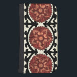 Capa Carteira Para Samsung Galaxy S4 Suzani Style - Padrão Floral Decorativo<br><div class="desc">Esta design decorativa floral de Chariklia Zarris é feita para imitar tapeçarias no estilo suzani. Estes têxteis tribais são originários da Ásia Central e rastreiam sua ancestralidade até o século 15. Possuir um pedaço da história comprando este padrão!</div>