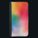 Capa Carteira Para Samsung Galaxy S5 Tendência do Modelo Abstrato de Vazio Colorida Mod<br><div class="desc">Modelo Colorida Moderna de Vazio Abstrato Trendy Elegante Samsung Galaxy S5 Wallet Case.</div>