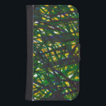 Capa Carteira Para Samsung Galaxy S4 Thicket Verde II<br><div class="desc">Padrões</div>