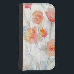 Capa Carteira Para Samsung Galaxy S4 Translúcido II<br><div class="desc">Floral</div>